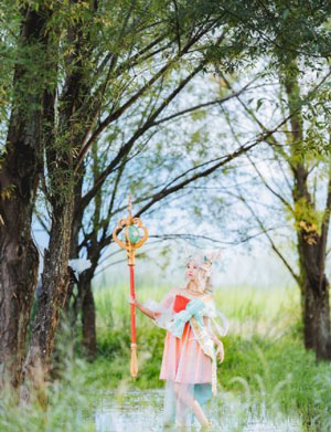 吊带袜子天使